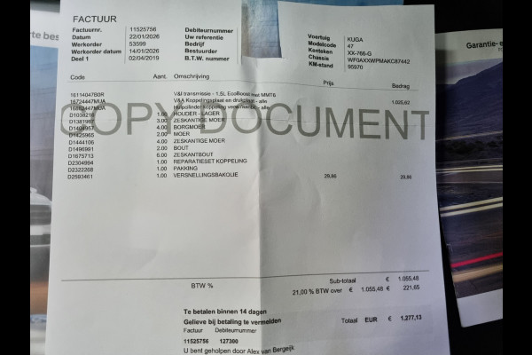 Ford Kuga 1.5 EcoBoost Ultimate ✅MOOIE AUTO!! ✅TREKHAAK