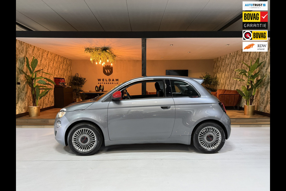 Fiat 500 La Prima 42 kWh Garantie Camera Cruise Navi Clima Lane Rijklaar