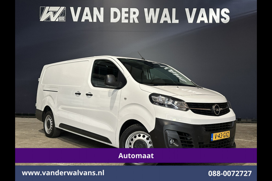 Opel Vivaro 2.0 CDTI 177pk Automaat L3H1 Euro6 Airco | Camera | Apple Carplay | Android Auto Cruisecontrol, Parkeersensoren, Bijrijdersbank, 2500kg trekvermogen