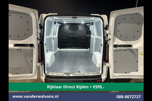 Ford Transit Custom 2.0 TDCI L2H1 Euro6 *Rijklaar Direct Rijden* Airco | Camera | 2800kg trekvermogen | Apple Carplay | Cruisecontrol | LED | Parkee Android Auto, Verwarmde voorruit, Bijrijdersbank