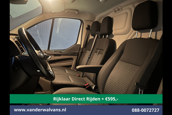 Ford Transit Custom 2.0 TDCI L2H1 Euro6 *Rijklaar Direct Rijden* Airco | Camera | 2800kg trekvermogen | Apple Carplay | Cruisecontrol | LED | Parkee Android Auto, Verwarmde voorruit, Bijrijdersbank