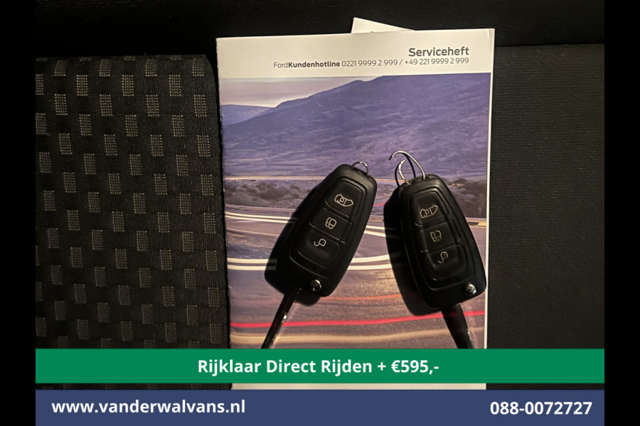 Ford Transit Custom 2.0 TDCI L2H1 Euro6 *Rijklaar Direct Rijden* Airco | Camera | 2800kg trekvermogen | Apple Carplay | Cruisecontrol | LED | Parkee Android Auto, Verwarmde voorruit, Bijrijdersbank