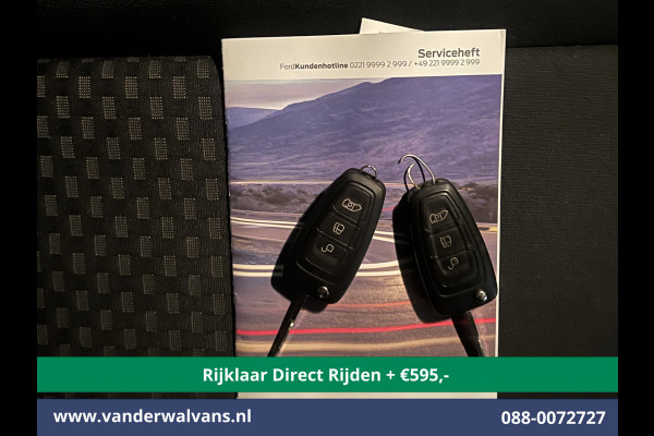 Ford Transit Custom 2.0 TDCI L2H1 Euro6 *Rijklaar Direct Rijden* Airco | Camera | 2800kg trekvermogen | Apple Carplay | Cruisecontrol | LED | Parkee Android Auto, Verwarmde voorruit, Bijrijdersbank