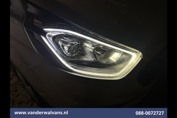 Ford Transit Custom 2.0 TDCI 130pk L1H1 Euro6 Airco | Camera | Navigatie | LED | Cruisecontrol Parkeersensoren, Stoelverwarming, Verwarmde voorruit, Bijrijdersbank, 2500kg trekvermogen