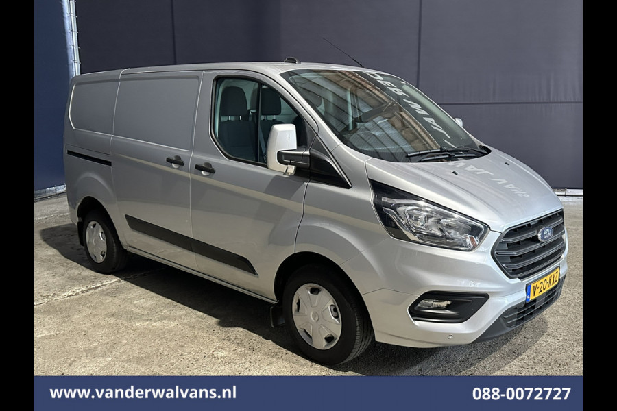 Ford Transit Custom 2.0 TDCI 130pk L1H1 Euro6 Airco | Camera | Navigatie | LED | Cruisecontrol Parkeersensoren, Stoelverwarming, Verwarmde voorruit, Bijrijdersbank, 2500kg trekvermogen