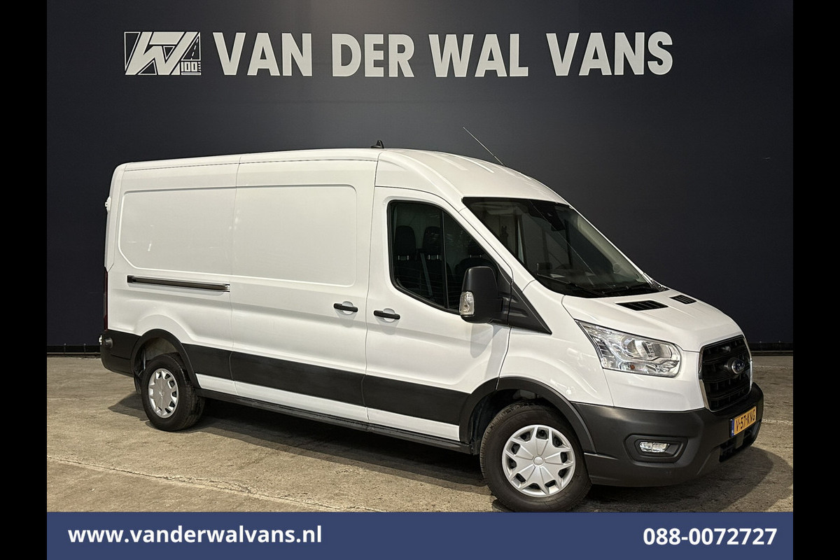 Ford Transit 2.0 TDCI 130pk L3H2 Euro6 Airco | Camera | Navigatie | Apple Carplay | Cruisecontrol | Stoelverwarming Android Auto, Verwarmde voorruit, Parkeersensoren, Bijrijdersbank