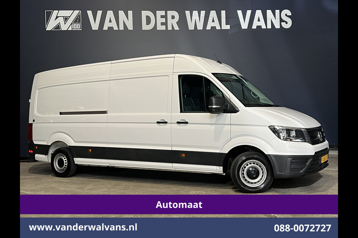 Volkswagen Crafter 2.0 TDI 141pk Automaat L4H3 L3H2 Euro6 Airco | Camera | Apple Carplay | Cruisecontrol Android Auto, Stoelverwarming, Bijrijdersbank, 3000kg trekvermogen