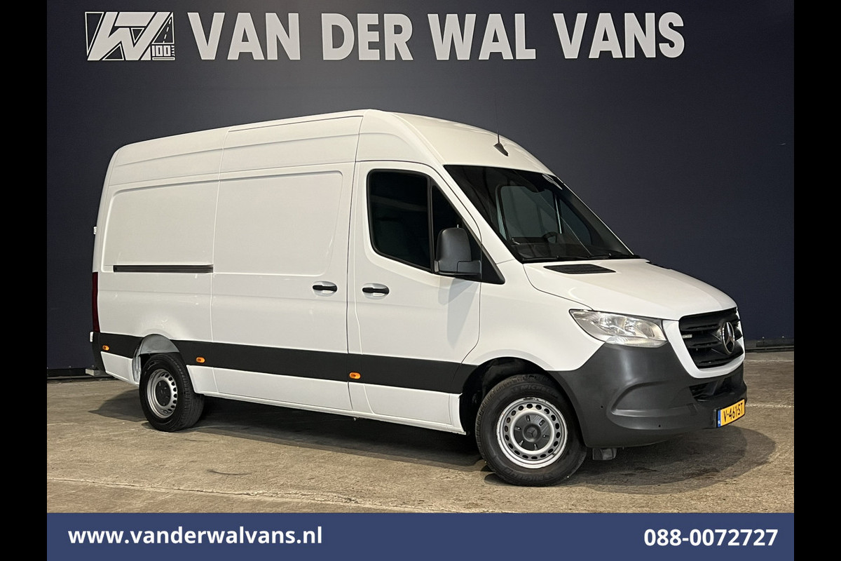Mercedes-Benz Sprinter 316 CDI 163 pk L2H2 Euro6 Airco | 2800kg Trekhaak | Camera | Apple Carplay | Parkeersensoren inklapbare spiegels, standkachel, cruisecontrol, MBUX, Android auto