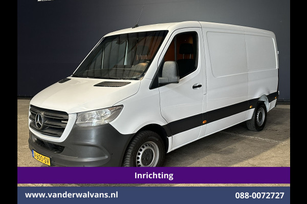 Mercedes-Benz Sprinter 316 CDI 163pk Achterwielaandrijving L2H1 inrichting Euro6 Airco | 2800kg Trekhaak | Camera | Cruisecontrol | Apple Carplay Android Auto, Parkeersensoren,