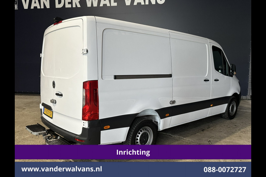 Mercedes-Benz Sprinter 316 CDI 163pk Achterwielaandrijving L2H1 inrichting Euro6 Airco | 2800kg Trekhaak | Camera | Cruisecontrol | Apple Carplay Android Auto, Parkeersensoren,
