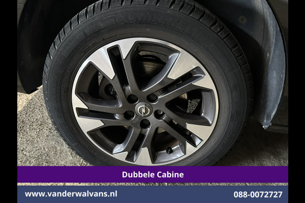 Opel Vivaro 2.0 CDTI 150pk L3H1 Dubbele Cabine Euro6 Airco | Camera | Navigatie | 5-zits | 2500kg Trekhaak Apple Carplay, Android Auto, Cruisecontrol, LM Velgen, Parkeersensoren
