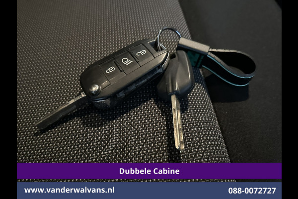 Opel Vivaro 2.0 CDTI 150pk L3H1 Dubbele Cabine Euro6 Airco | Camera | Navigatie | 5-zits | 2500kg Trekhaak Apple Carplay, Android Auto, Cruisecontrol, LM Velgen, Parkeersensoren