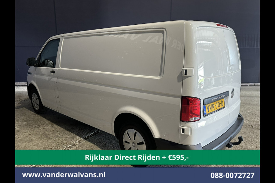 Volkswagen Transporter 2.0 TDI L2H1 Euro6 *Rijklaar Direct Rijden* Airco | Navigatie | Apple Carplay | Android Auto | Trekhaak Cruisecontrol, Parkeersensoren