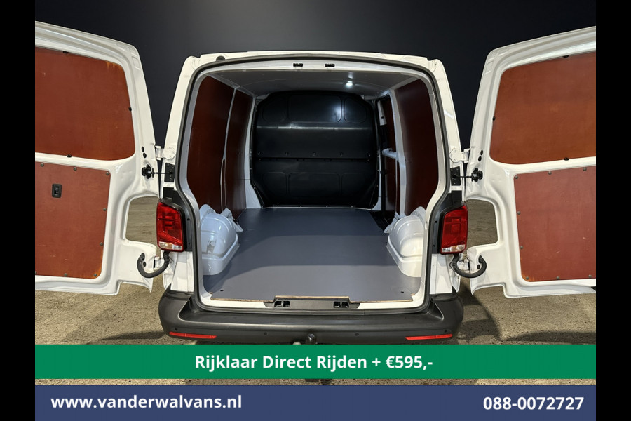 Volkswagen Transporter 2.0 TDI L2H1 Euro6 *Rijklaar Direct Rijden* Airco | Navigatie | Apple Carplay | Android Auto | Trekhaak Cruisecontrol, Parkeersensoren