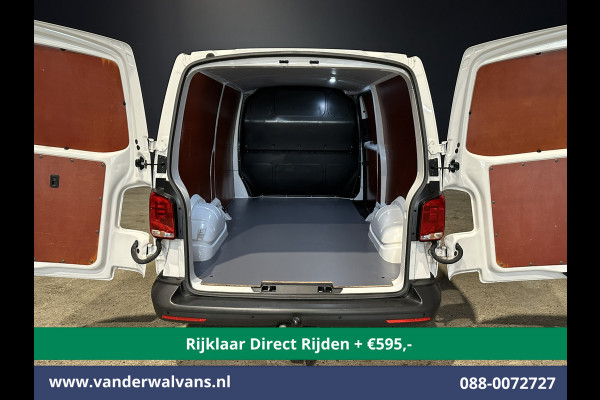 Volkswagen Transporter 2.0 TDI L2H1 Euro6 *Rijklaar Direct Rijden* Airco | Navigatie | Apple Carplay | Android Auto | Trekhaak Cruisecontrol, Parkeersensoren