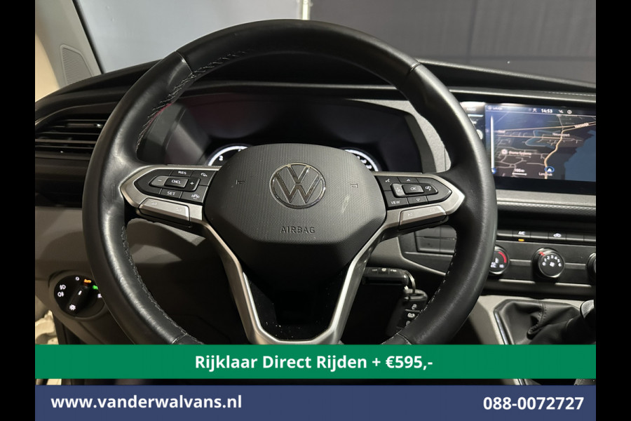 Volkswagen Transporter 2.0 TDI L2H1 Euro6 *Rijklaar Direct Rijden* Airco | Navigatie | Apple Carplay | Android Auto | Trekhaak Cruisecontrol, Parkeersensoren