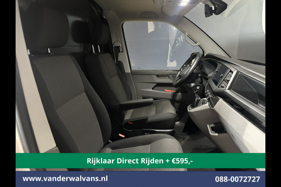 Volkswagen Transporter 2.0 TDI L2H1 Euro6 *Rijklaar Direct Rijden* Airco | Navigatie | Apple Carplay | Android Auto | Trekhaak Cruisecontrol, Parkeersensoren
