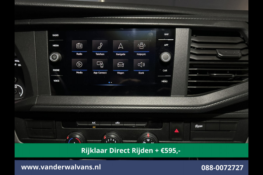 Volkswagen Transporter 2.0 TDI L2H1 Euro6 *Rijklaar Direct Rijden* Airco | Navigatie | Apple Carplay | Android Auto | Trekhaak Cruisecontrol, Parkeersensoren