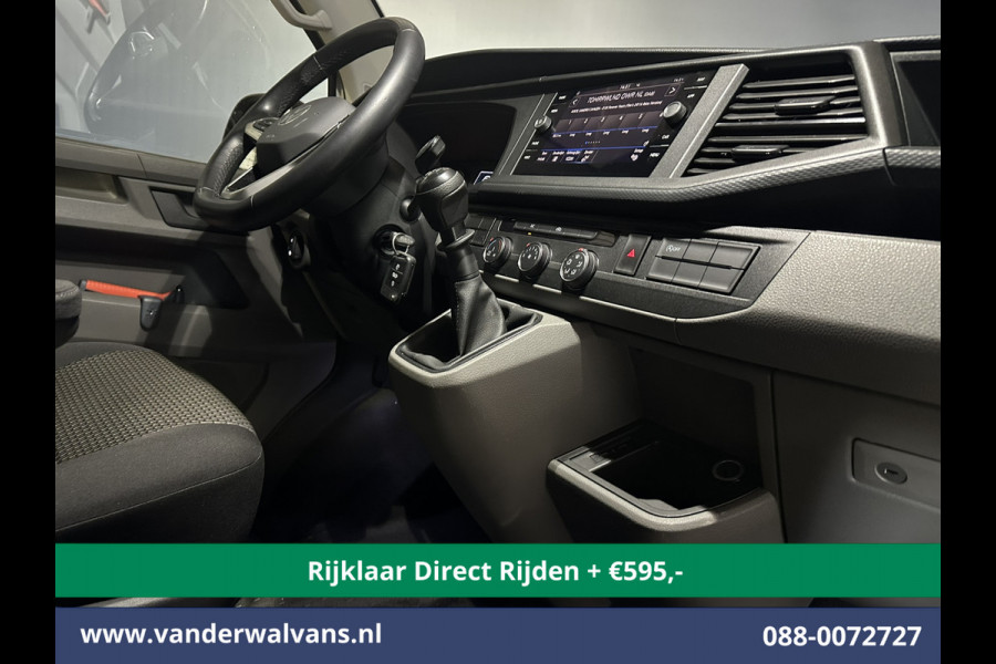 Volkswagen Transporter 2.0 TDI L2H1 Euro6 *Rijklaar Direct Rijden* Airco | Navigatie | Apple Carplay | Android Auto | Trekhaak Cruisecontrol, Parkeersensoren