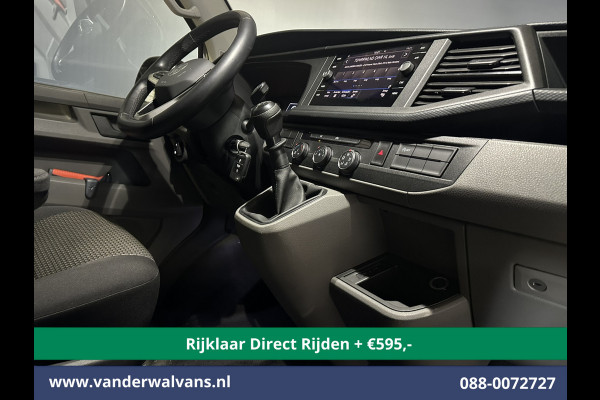 Volkswagen Transporter 2.0 TDI L2H1 Euro6 *Rijklaar Direct Rijden* Airco | Navigatie | Apple Carplay | Android Auto | Trekhaak Cruisecontrol, Parkeersensoren