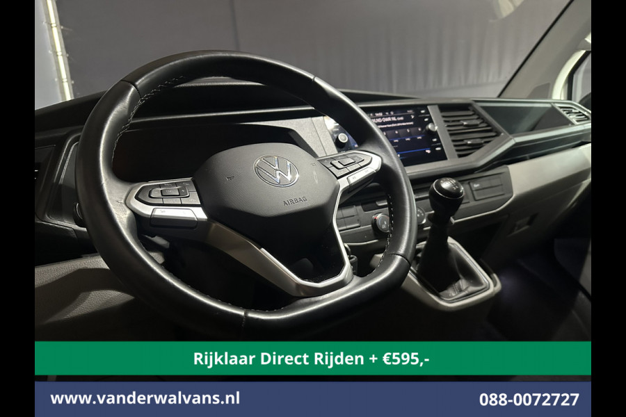 Volkswagen Transporter 2.0 TDI L2H1 Euro6 *Rijklaar Direct Rijden* Airco | Navigatie | Apple Carplay | Android Auto | Trekhaak Cruisecontrol, Parkeersensoren