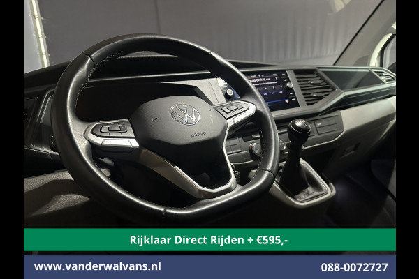 Volkswagen Transporter 2.0 TDI L2H1 Euro6 *Rijklaar Direct Rijden* Airco | Navigatie | Apple Carplay | Android Auto | Trekhaak Cruisecontrol, Parkeersensoren