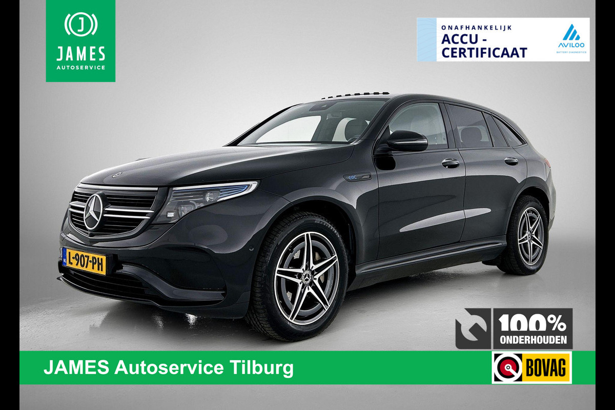 Mercedes-Benz EQC 400 4MATIC AMG Premium 80 kWh BLACK-LINE | TREKHAAK | SCHUIFDAK | EL. ACHTERKLEP