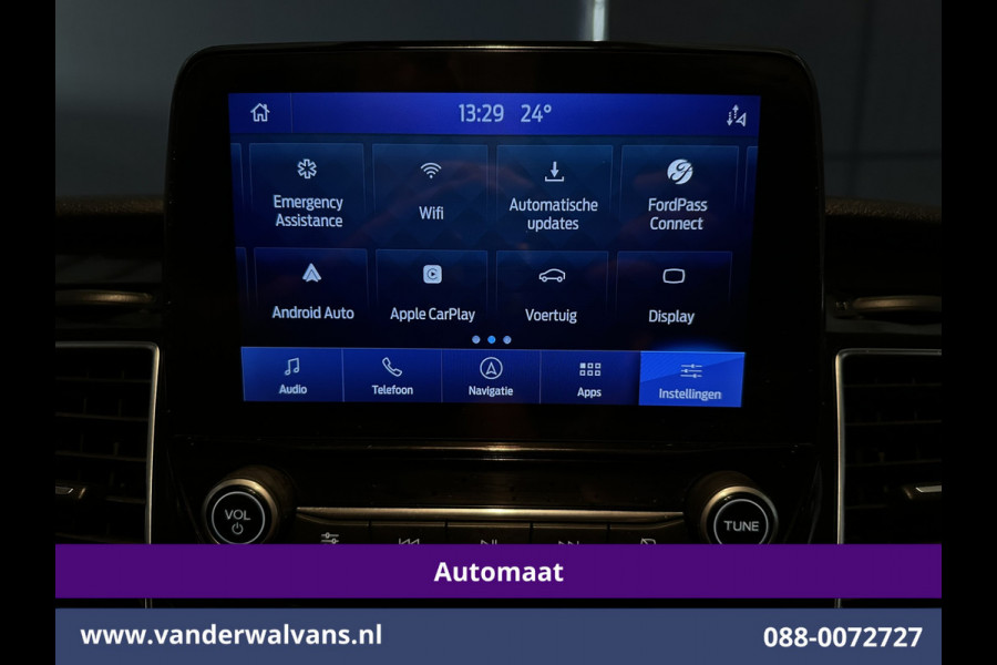 Ford Transit Custom 2.0 TDCI 130pk Automaat L1H1 Limited Editie Euro6 Airco | Camera | Navigatie | LED Apple Carplay, Android Auto, LM Velgen, Cruisecontrol, Stoelverwarming, Verwarmde voorruit, Parkeersensoren, Bijrijdersbank