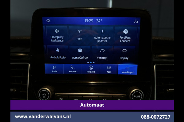 Ford Transit Custom 2.0 TDCI 130pk Automaat L1H1 Limited Editie Euro6 Airco | Camera | Navigatie | LED Apple Carplay, Android Auto, LM Velgen, Cruisecontrol, Stoelverwarming, Verwarmde voorruit, Parkeersensoren, Bijrijdersbank