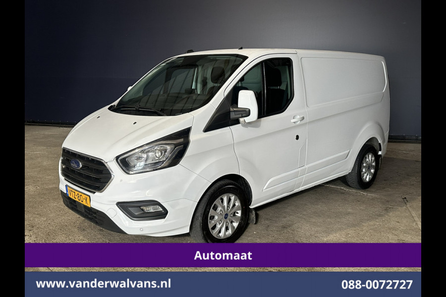 Ford Transit Custom 2.0 TDCI 130pk Automaat L1H1 Limited Editie Euro6 Airco | Camera | Navigatie | LED Apple Carplay, Android Auto, LM Velgen, Cruisecontrol, Stoelverwarming, Verwarmde voorruit, Parkeersensoren, Bijrijdersbank