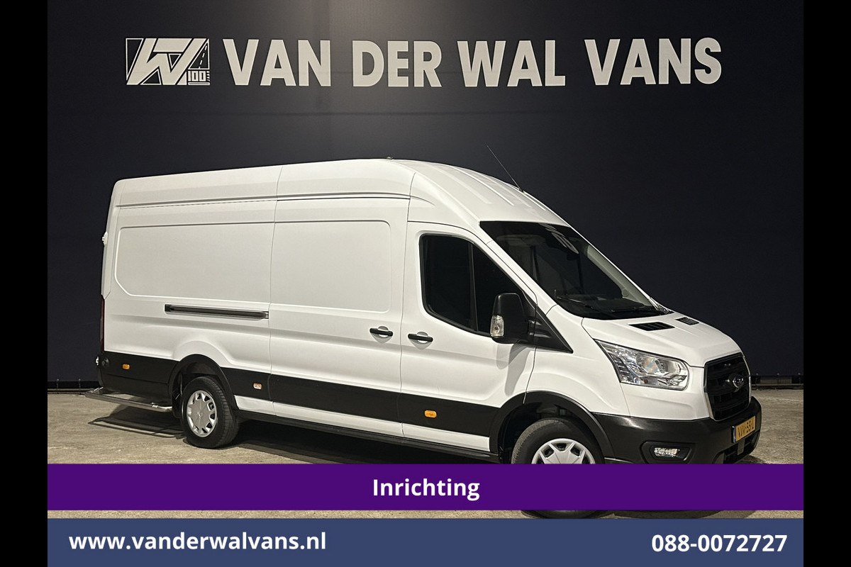 Ford Transit 2.0 TDCI 130pk L4H3 *Post NL inrichting* Euro6 Airco | Camera | Apple Carplay | Android Auto | Cruisecontrol Sidebars, Parkeersensoren, Verwarmde voorruit