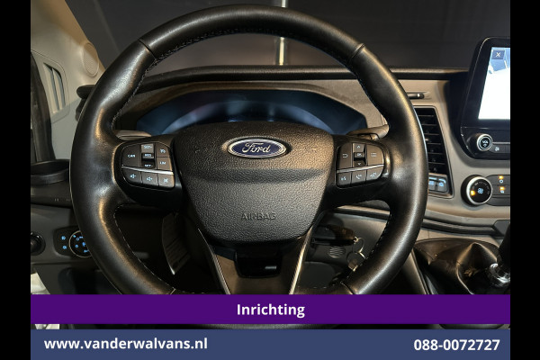 Ford Transit 2.0 TDCI 130pk L4H3 *Post NL inrichting* Euro6 Airco | Camera | Apple Carplay | Android Auto | Cruisecontrol Sidebars, Parkeersensoren, Verwarmde voorruit