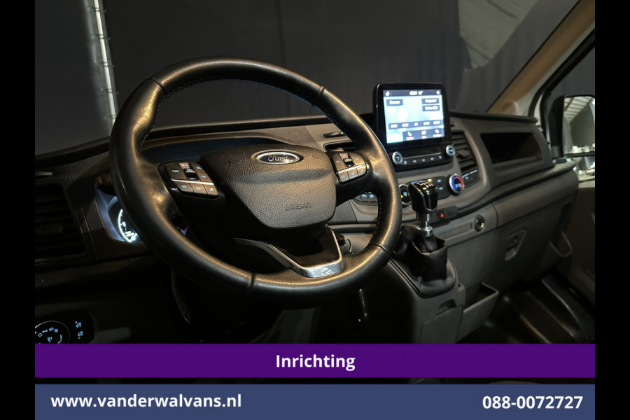 Ford Transit 2.0 TDCI 130pk L4H3 *Post NL inrichting* Euro6 Airco | Camera | Apple Carplay | Android Auto | Cruisecontrol Sidebars, Parkeersensoren, Verwarmde voorruit