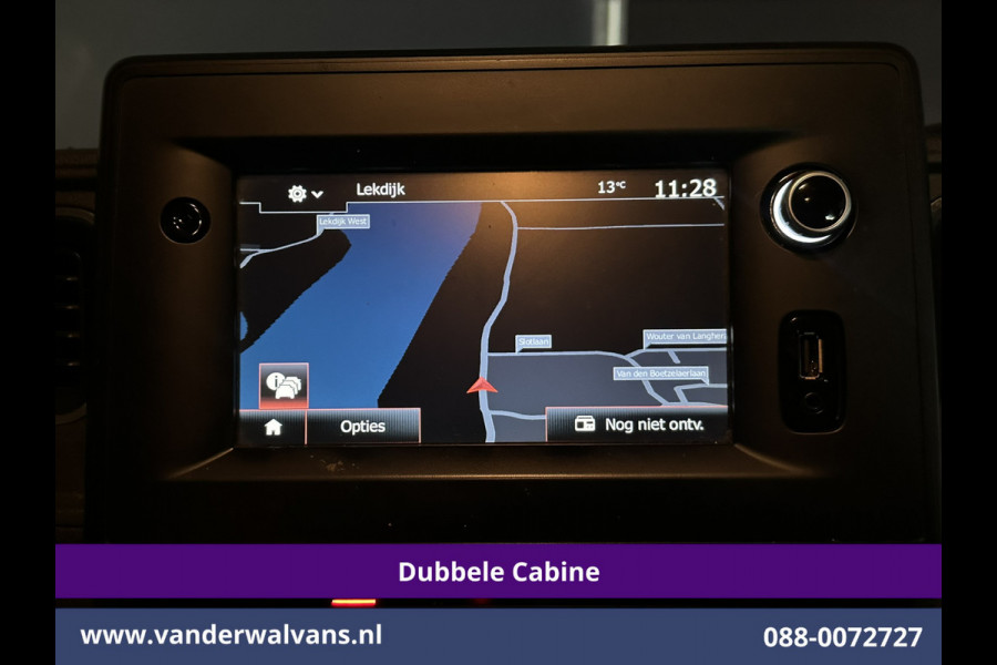 Opel Movano 2.3 Turbo 150pk L2H2 Dubbele Cabine Inrichting Euro6 Airco | Imperiaal | 2500kg Trekhaak | Camera | Navigatie 5-Zits, LED, Cruisecontrol, Parkeersensoren