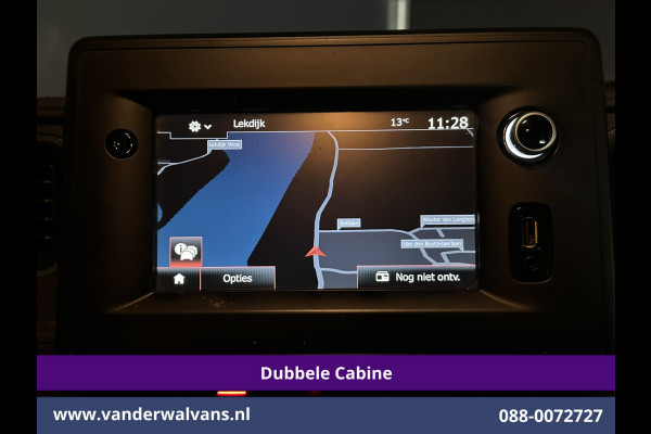 Opel Movano 2.3 Turbo 150pk L2H2 Dubbele Cabine Inrichting Euro6 Airco | Imperiaal | 2500kg Trekhaak | Camera | Navigatie 5-Zits, LED, Cruisecontrol, Parkeersensoren