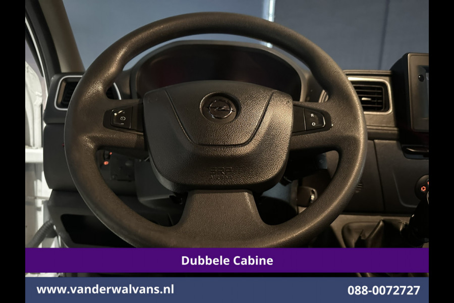 Opel Movano 2.3 Turbo 150pk L2H2 Dubbele Cabine Inrichting Euro6 Airco | Imperiaal | 2500kg Trekhaak | Camera | Navigatie 5-Zits, LED, Cruisecontrol, Parkeersensoren