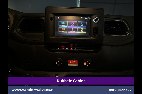 Opel Movano 2.3 Turbo 150pk L2H2 Dubbele Cabine Inrichting Euro6 Airco | Imperiaal | 2500kg Trekhaak | Camera | Navigatie 5-Zits, LED, Cruisecontrol, Parkeersensoren