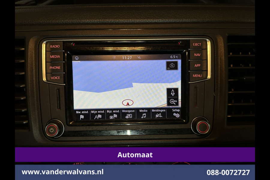 Volkswagen Transporter 2.0 TDI 150pk Automaat L2H1 Inrichting Euro6 Airco | Camera | Navigatie | Cruisecontrol | LM velgen 2500kg Trekhaak, Parkeersensoren, Achterklep