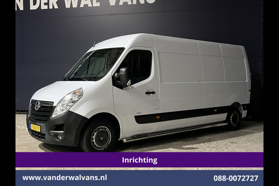 Opel Movano 2.3 CDTI L3H2 Post NL inrichting Euro6 Airco | Camera | Navigatie | Cruisecontrol Sidebars, Doorloopdeur, Schappen, 270 graden achterdeuren