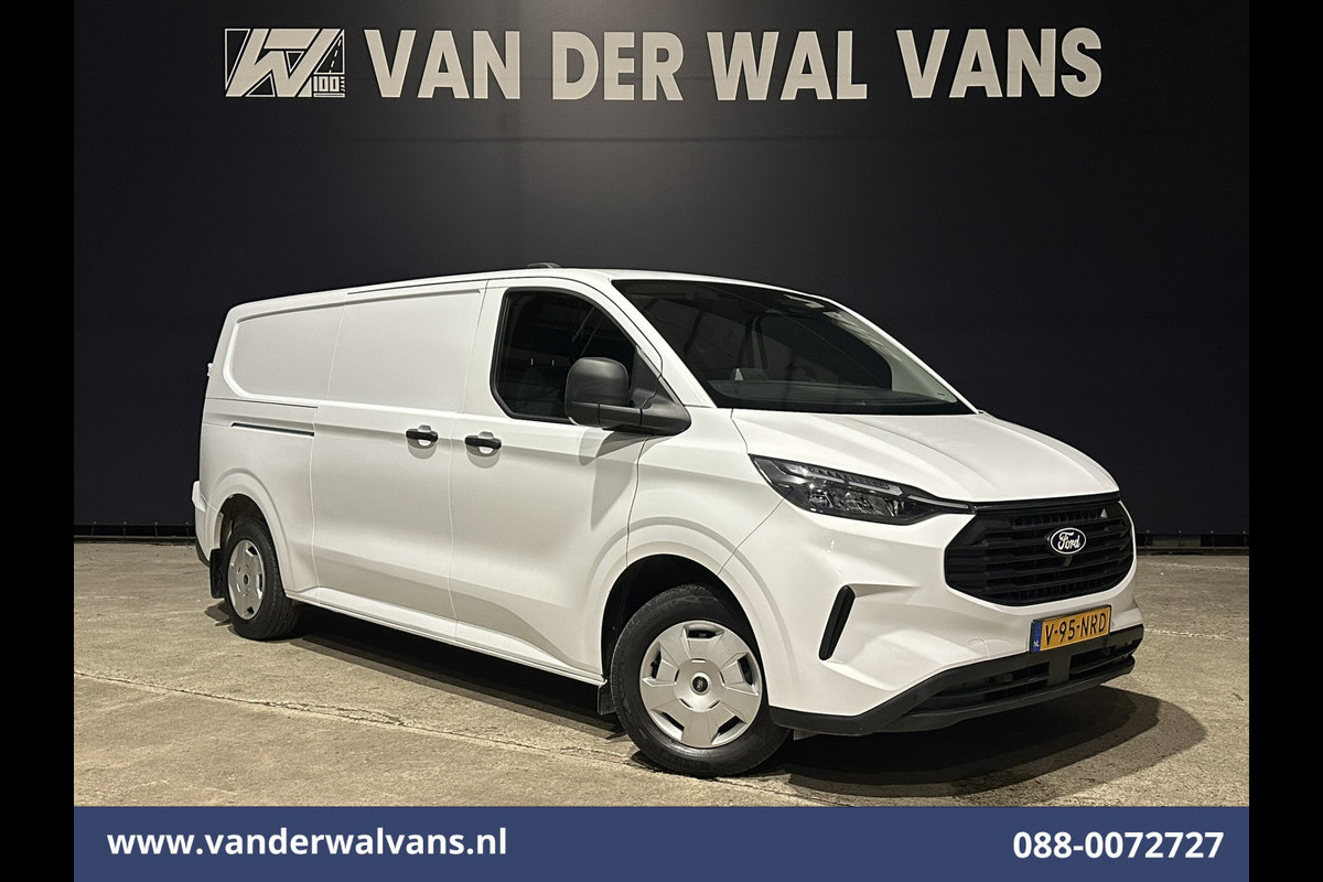 Ford Transit Custom 2.0 TDCI 136pk L2H1 Euro6 Airco | Camera | Apple Carplay | LED | Cruisecontrol | Verwarmde voorruit Android Auto, Parkeersensoren, Bijrijdersbank, 2800kg trekvermogen