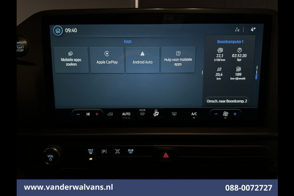 Ford Transit Custom 2.0 TDCI 136pk L1H1 Euro6 Airco | Camera | LED | Apple Carplay | Cruisecontrol Android Auto, Verwarmde voorruit, Parkeersensoren, Bijrijdersbank, 2740kg trekvermogen