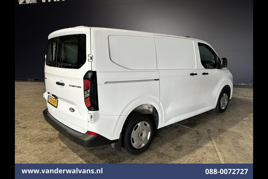 Ford Transit Custom 2.0 TDCI 136pk L1H1 Euro6 Airco | Camera | LED | Apple Carplay | Cruisecontrol Android Auto, Verwarmde voorruit, Parkeersensoren, Bijrijdersbank, 2740kg trekvermogen