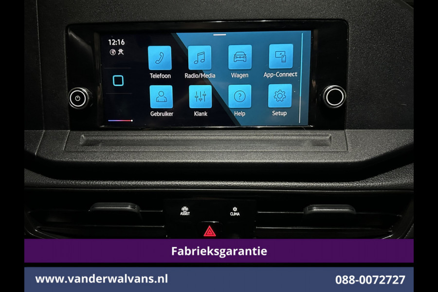 Volkswagen Caddy Cargo Maxi 2.0 TDI 102pk L2H1 Fabrieksgarantie Euro6 Airco | Camera | Apple Carplay | Android Auto | Bumper in de kleur Zijdeur