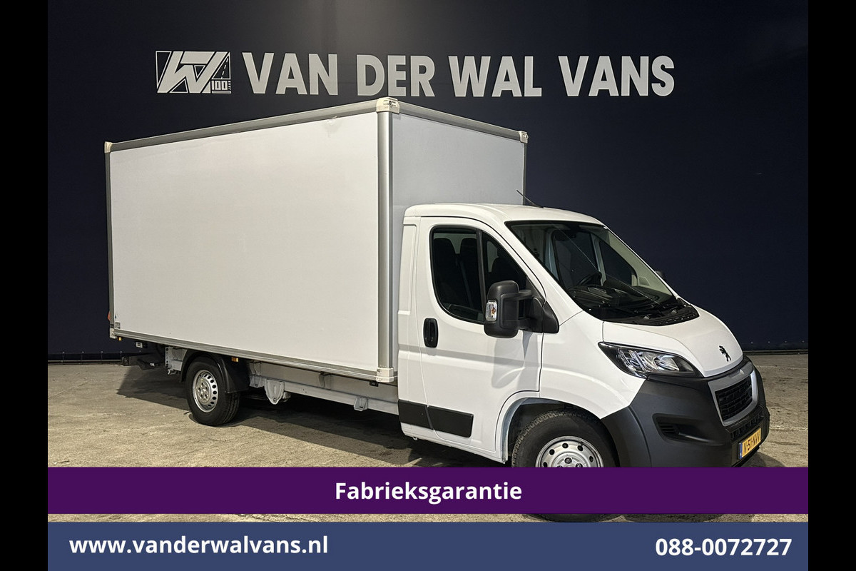 Peugeot Boxer 2.2 BlueHDi 165pk Bakwagen 434cm Lang Laadklep Fabrieksgarantie Euro6 Airco | Camera | Cruisecontrol Bijrijdersbank.