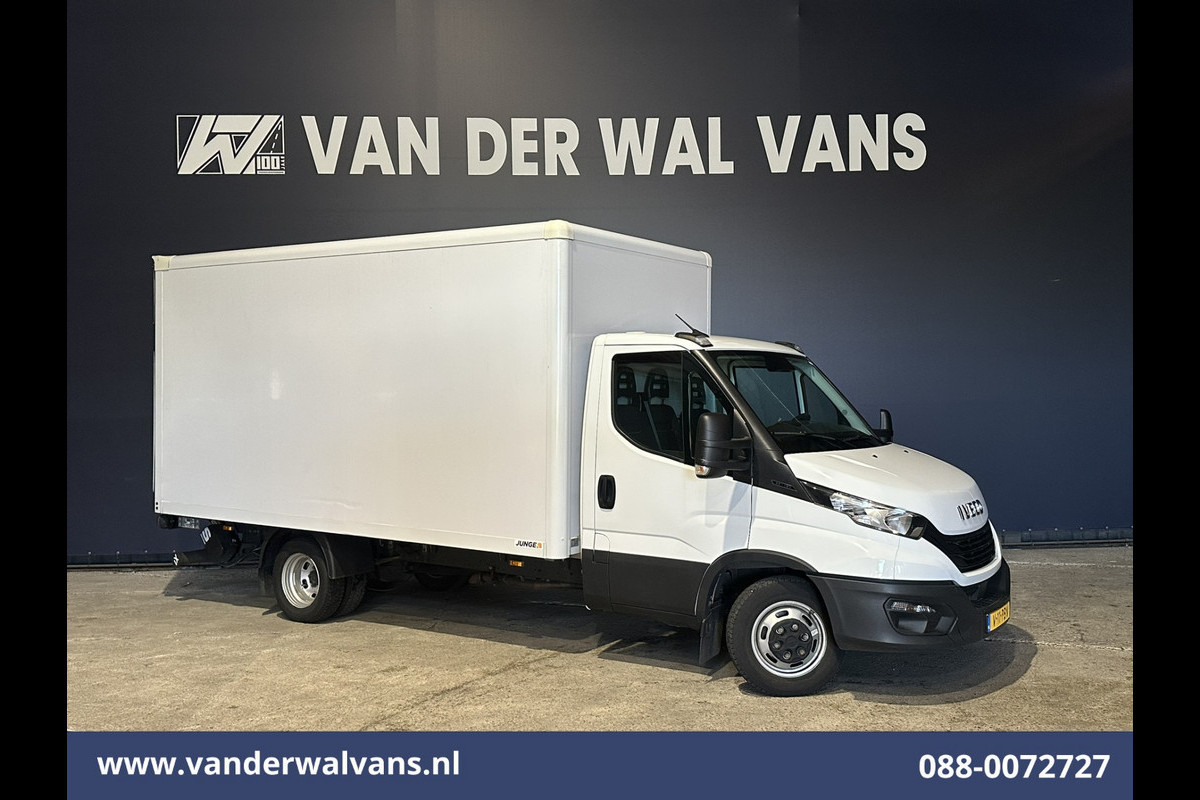 Iveco Daily 35C16H 157pk Dubbel Lucht Bakwagen Laadklep Euro6 Airco | Bijrijdersbank
