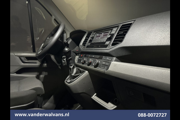 Volkswagen Crafter 2.0 TDI 141pk L3H3 L2H2 Euro6 Airco | 3000kg Trekhaak | Cruisecontrol | Chauffeursstoel Bijrijdersbank