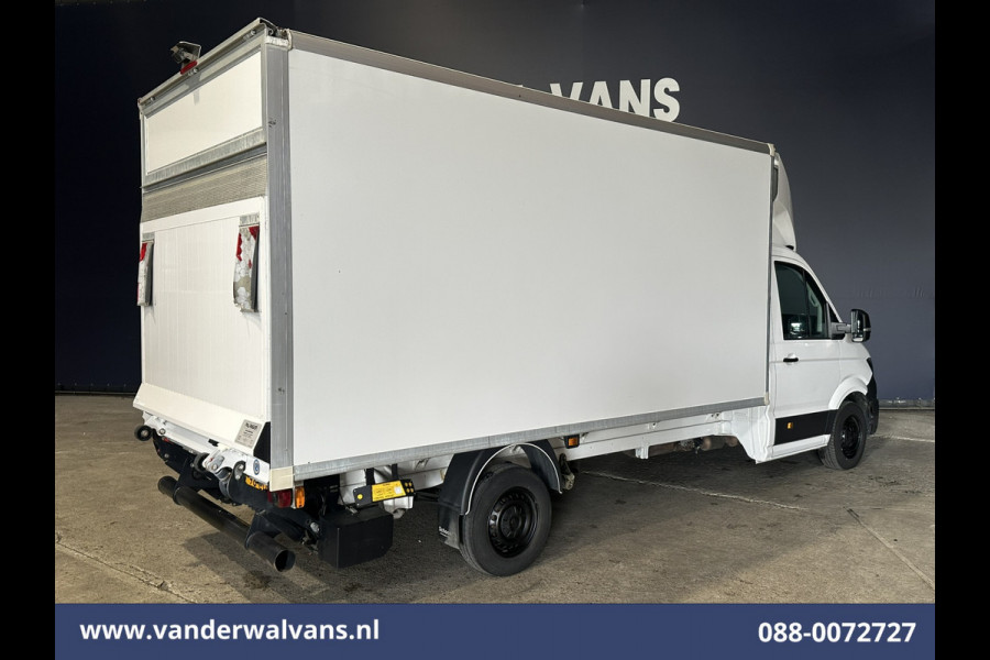 Volkswagen Crafter 2.0 TDI 141pk Bakwagen Laadklep Euro6 Airco | Camera | Apple Carplay Cruisecontrol, Bijrijdersbank