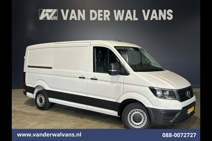 Volkswagen Crafter 2.0 TDI 141pk L3H2 L2H1 Euro6 Airco | Stoelverwarming | Parkeersensoren Bijrijdersbank, 3000kg trekvermogen