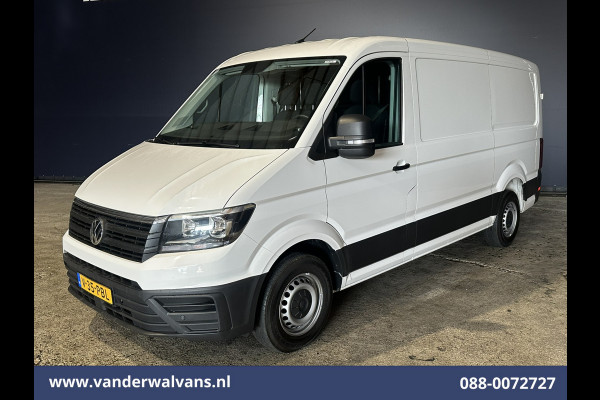 Volkswagen Crafter 2.0 TDI 141pk L3H2 L2H1 Euro6 Airco | Stoelverwarming | Parkeersensoren Bijrijdersbank, 3000kg trekvermogen