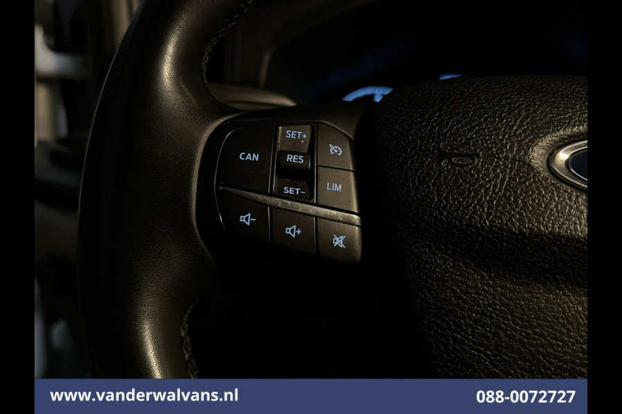 Ford Transit 2.0 TDCI 131pk L4H3 Euro6 Airco | Camera | Cruisecontrol | Verwarmde voorruit Parkeersensoren, Bijrijdersbank